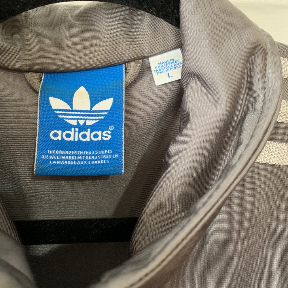 Adidas zip up track jacket - Picture 2 of 2